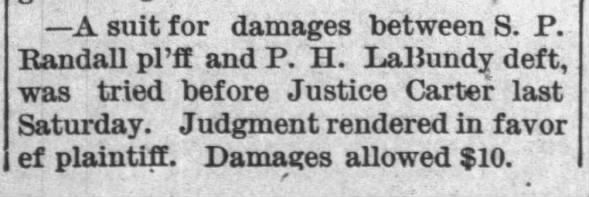 Clipping from The Lake Geneva Herald
